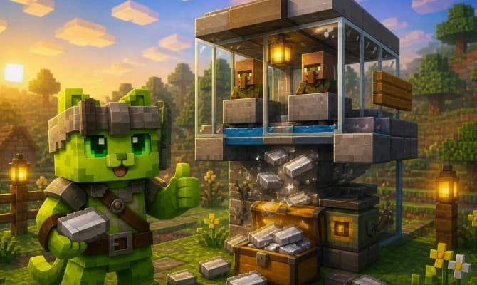 How to build an efficient iron farm in 2026