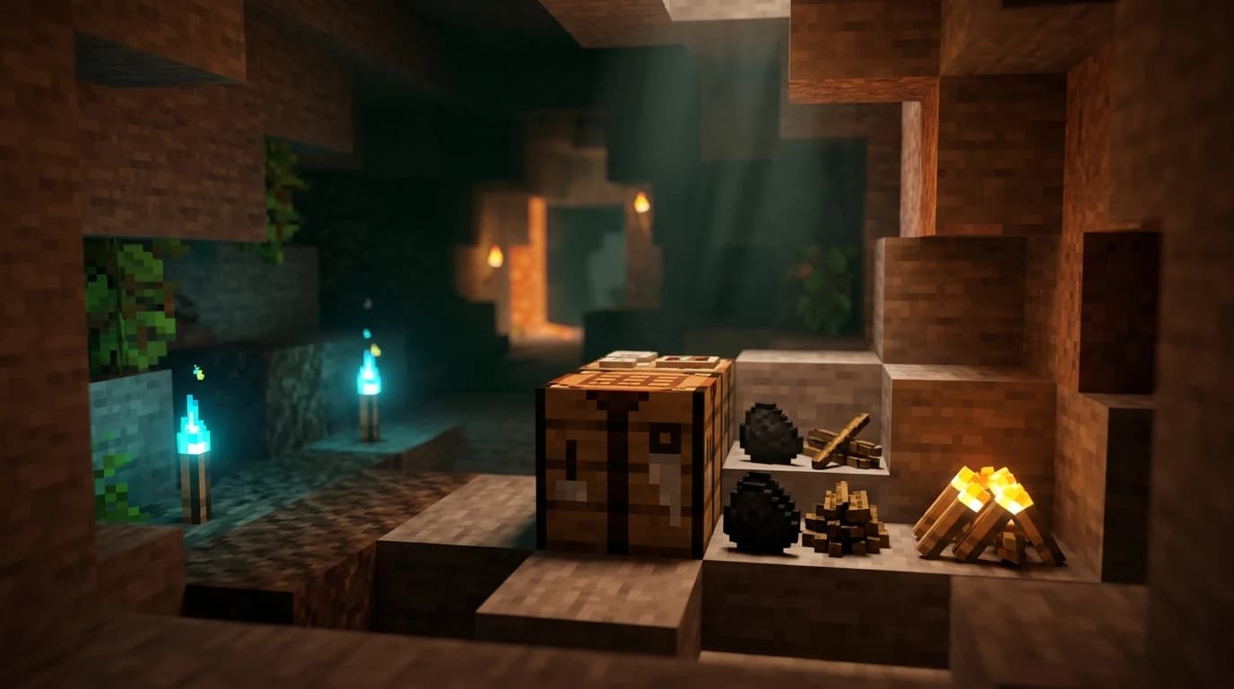How to Make a Torch on Minecraft: Recipe and Tips